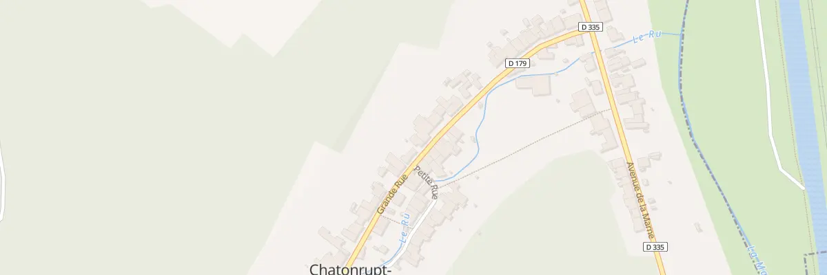 Plan du 27 Rue Grande Rue à Chatonrupt-Sommermont