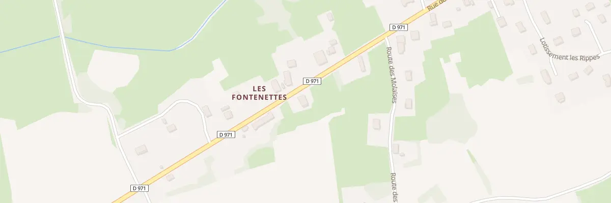 Plan du 749 Rue des Petits Bois à Bantanges