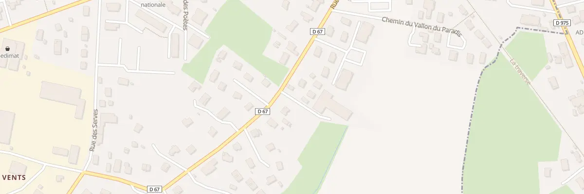 Plan du 375 Rue des Luyers à Montrevel-en-Bresse