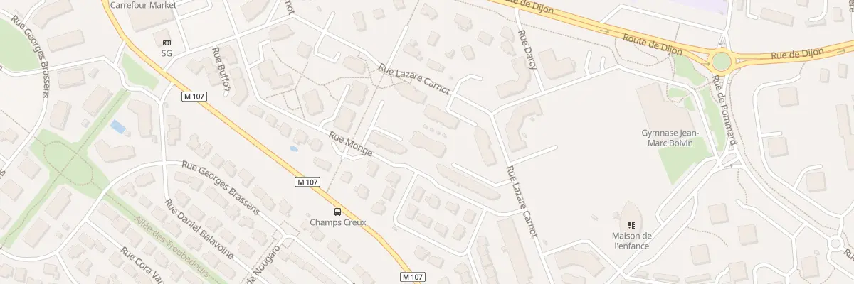 Plan du 10A Rue Monge à Chevigny-Saint-Sauveur