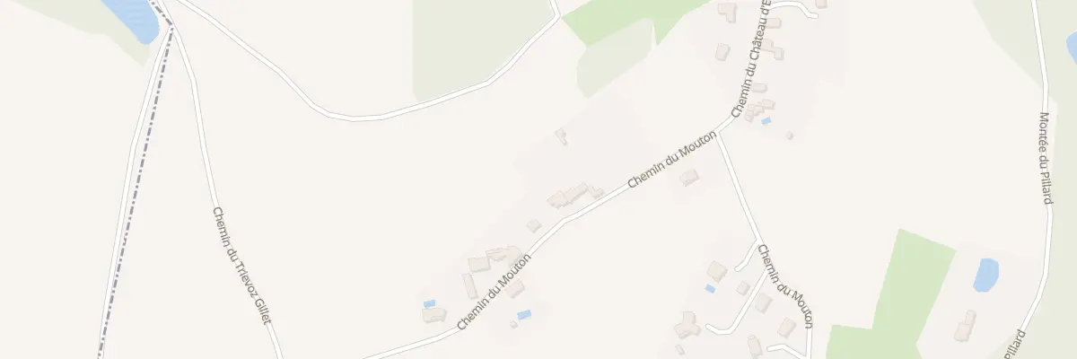 Plan du 5678 Chem du Mouton à Bonnefamille