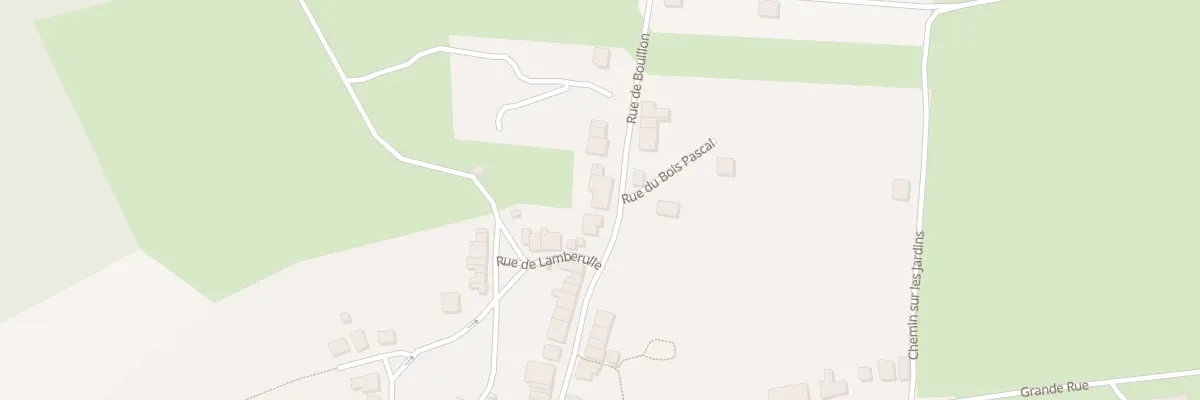 Plan du 23 Rue de Bouillon à Escombres-et-le-Chesnois