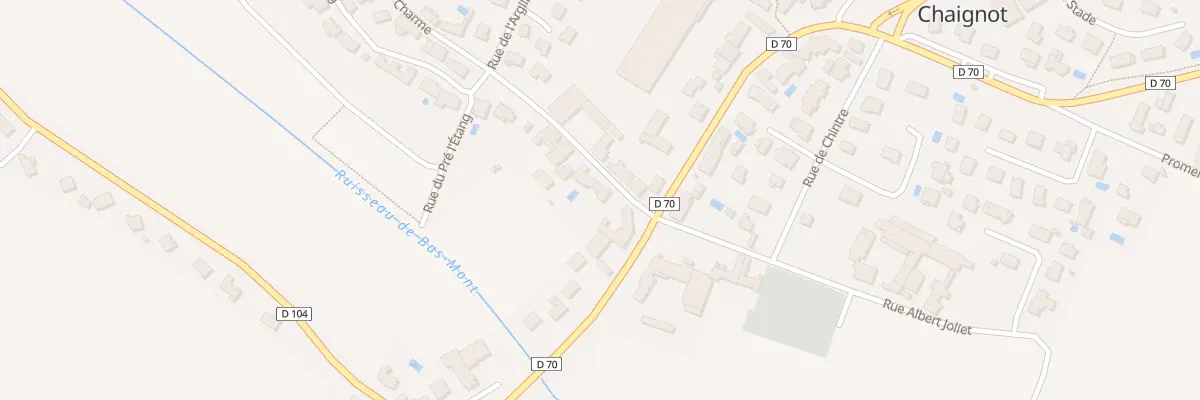 Plan du 3 Rue Jean-Pierre Sarrasin à Varois-et-Chaignot