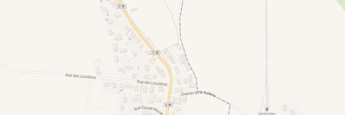 Plan du 5 Imp des Écureuils à Clénay