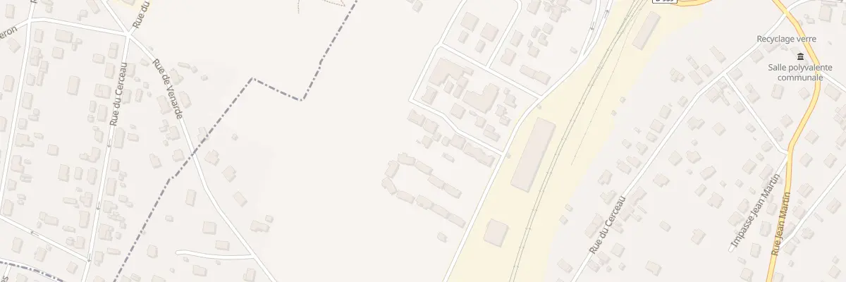 Plan du 9004 Rue des Messageries à Marcilly-sur-Tille