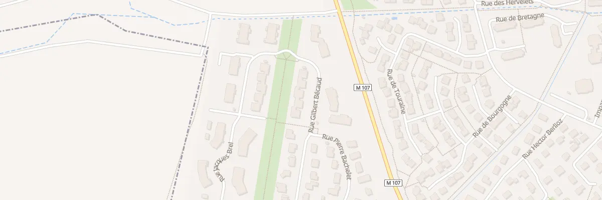 Plan du 2 Rue Gilbert Bécaud à Chevigny-Saint-Sauveur