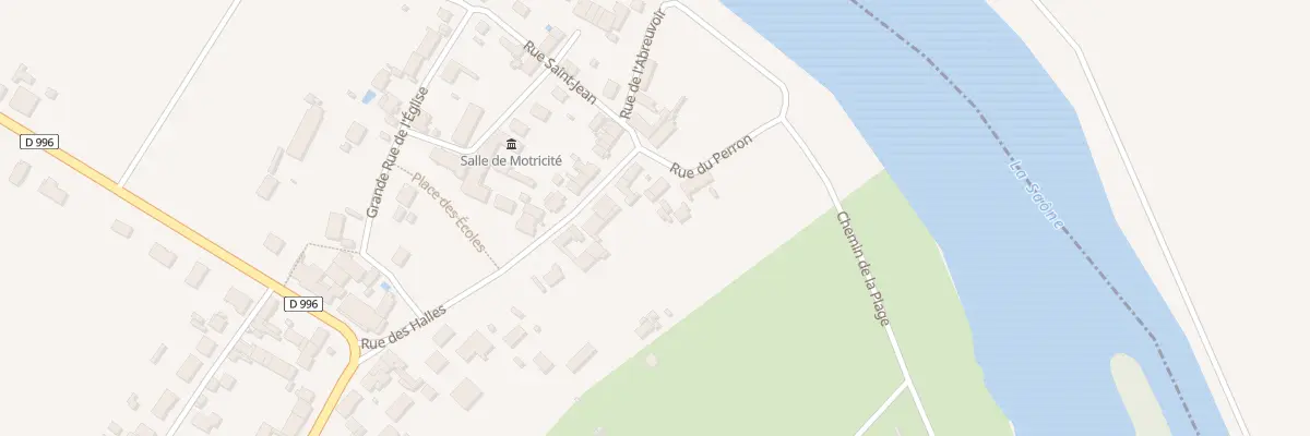 Plan du 2 Rue du Perron à Pouilly-sur-Saône