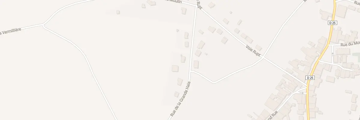Plan du 8 Rue de la Grande Haie à Aulnois-en-Perthois