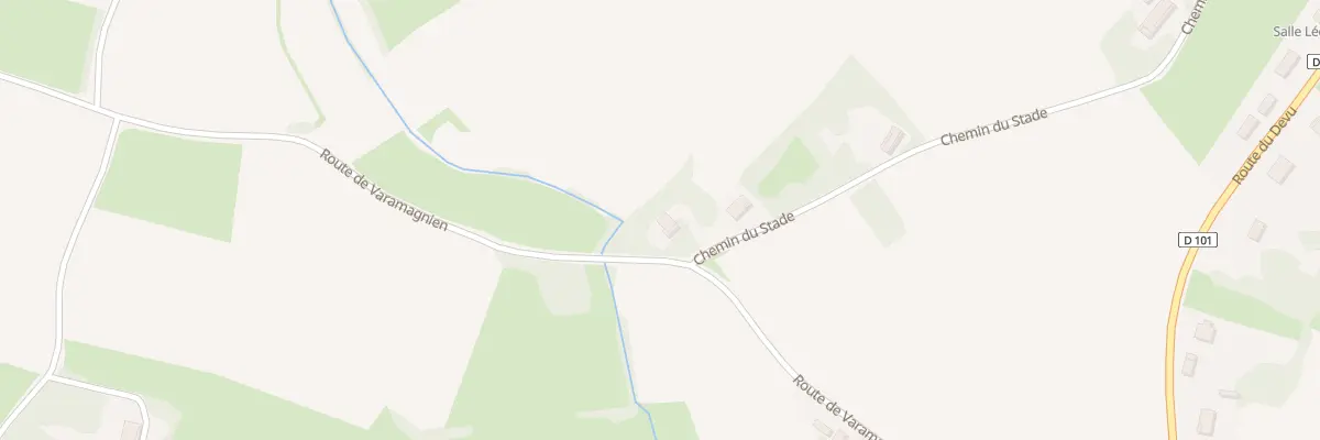 Plan du 620 Che du Stade à Ménetreuil