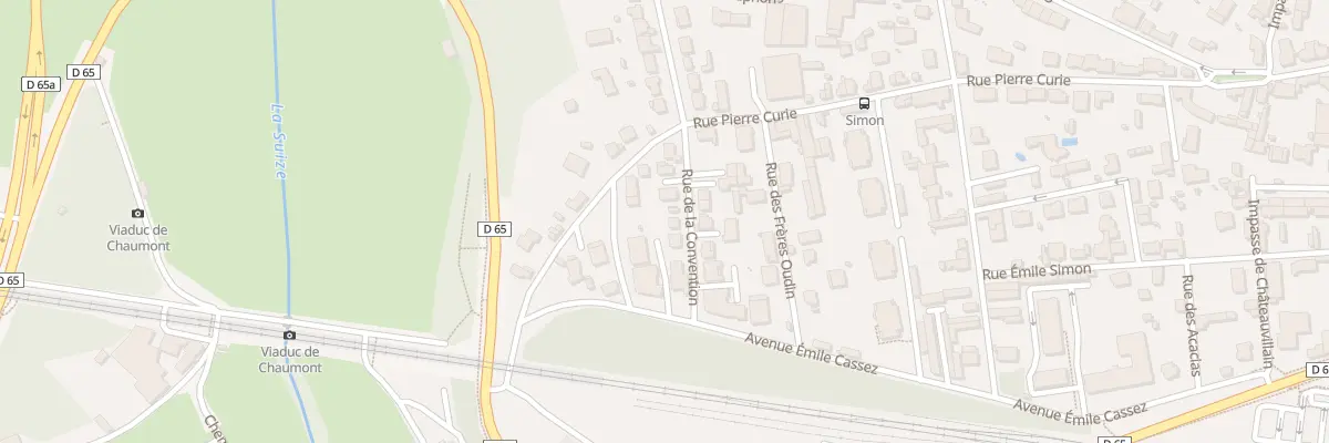 Plan du 5 Rue de la Convention à Chaumont