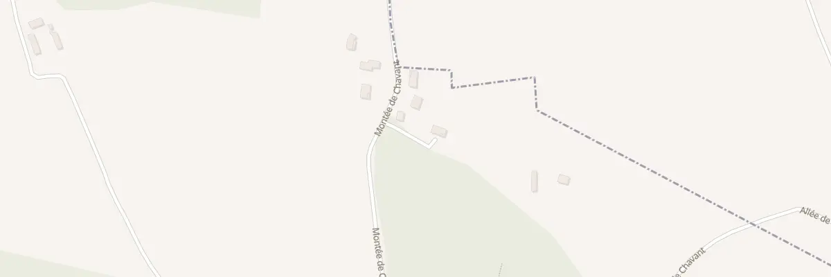 Plan du 570 Mte de Chavant à Bonnefamille