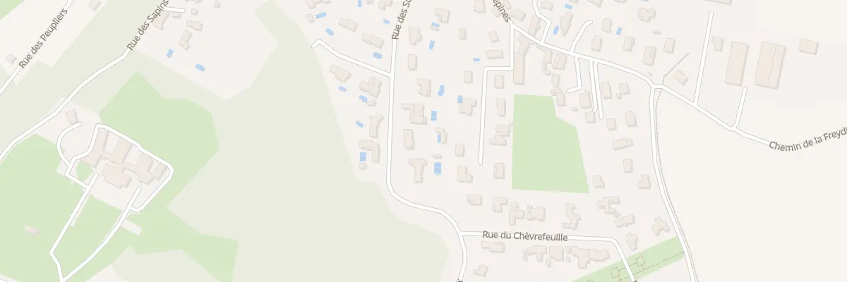 Plan du 11 Rue des Sureaux à Villette-d’Anthon
