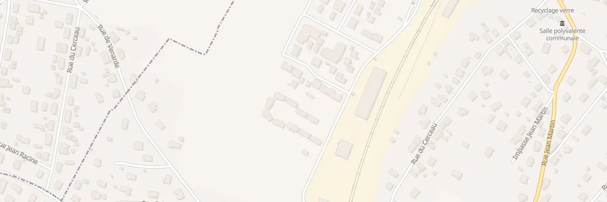Plan du 34B Rue des Messageries à Marcilly-sur-Tille