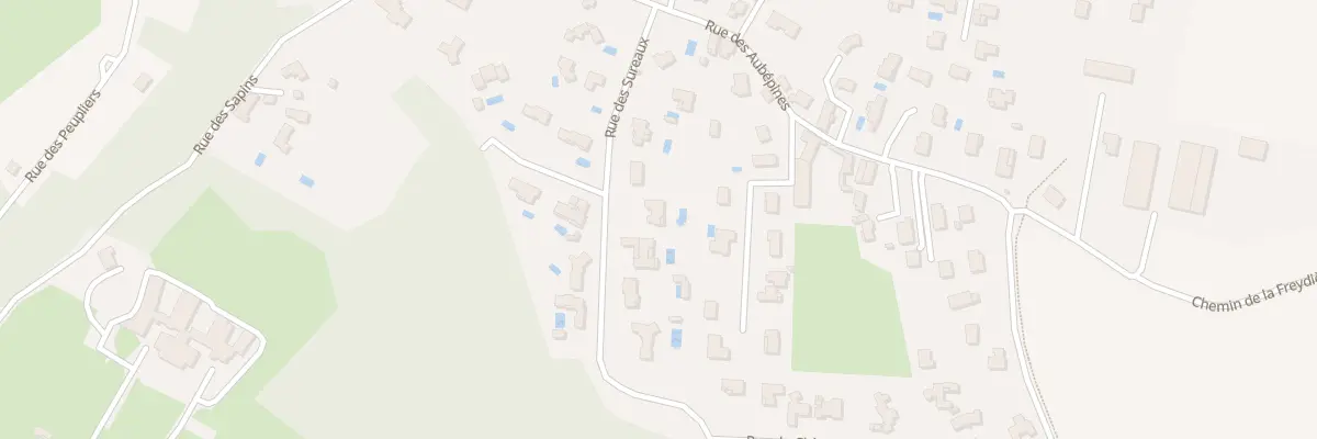 Plan du 7 Rue des Sureaux à Villette-d’Anthon