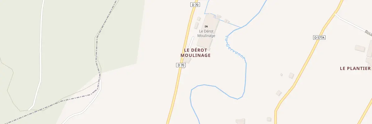 Plan du 5081 Le Derot à Montclar-sur-Gervanne