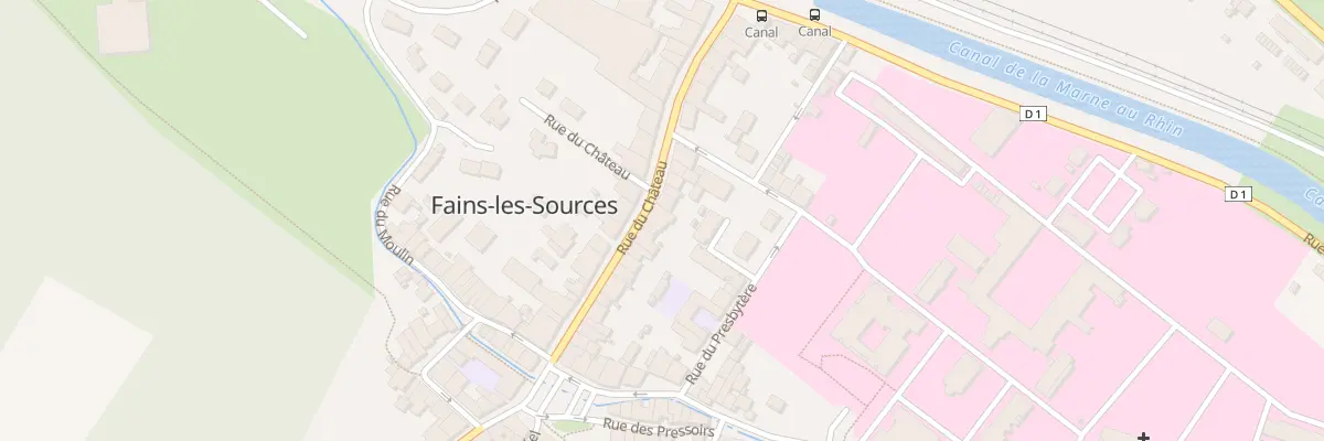 Plan du 26 Rue du Château à Fains-Véel