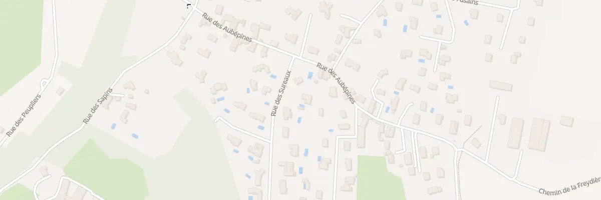 Plan du 1 Rue des Sureaux à Villette-d’Anthon