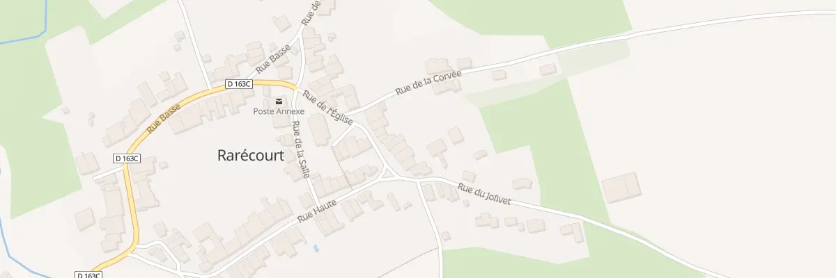 Plan du 4 Rue de l’Eglise à Rarécourt