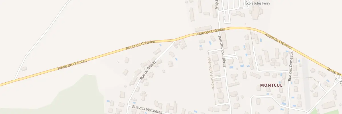 Plan du 45 Rue de Bresin à Colombier-Saugnieu