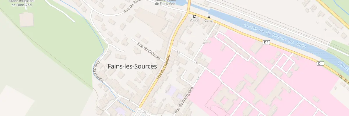 Plan du 36 Rue du Château à Fains-Véel