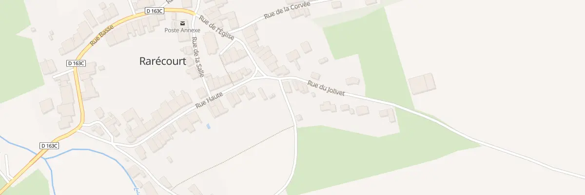 Plan du 2 Rue du Jolivet à Rarécourt