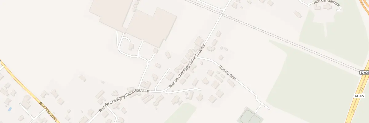 Plan du 23B Rue de Chevigny Saint-Sauveur à Neuilly-Crimolois