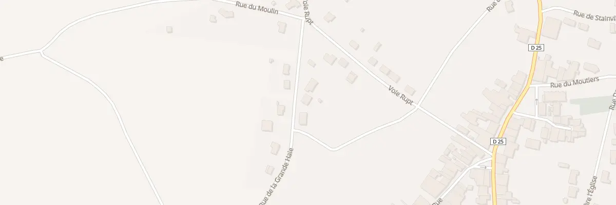 Plan du 5 Rue de la Grande Haie à Aulnois-en-Perthois