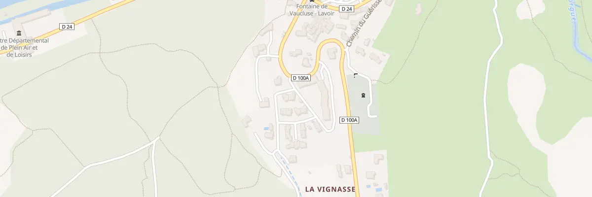 Plan du 5187 La Combe à Fontaine-de-Vaucluse