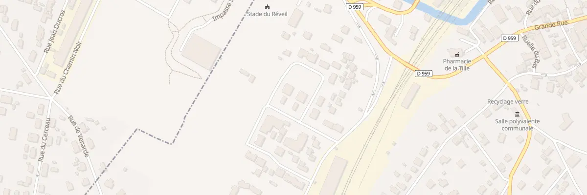Plan du 6B Rue Simone Veil à Marcilly-sur-Tille