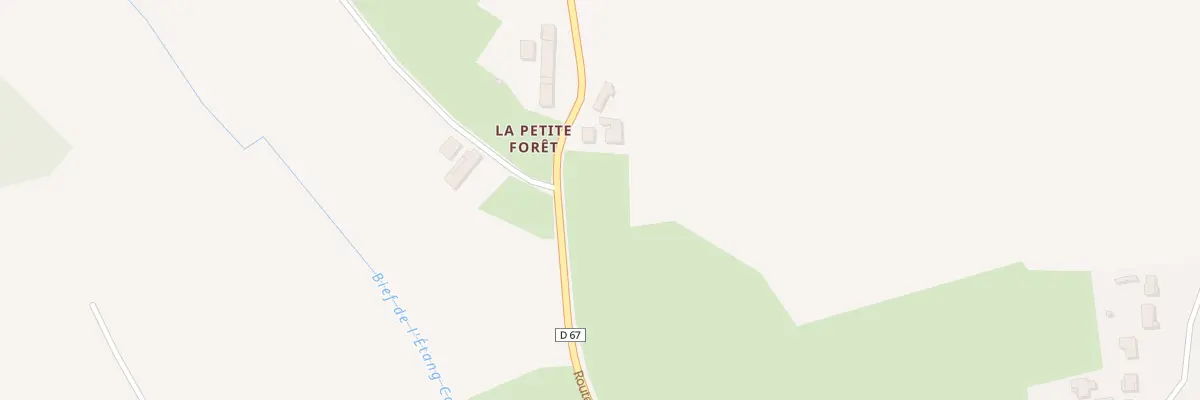 Plan du 674 Rte de Saint Martin le Chatel à Polliat
