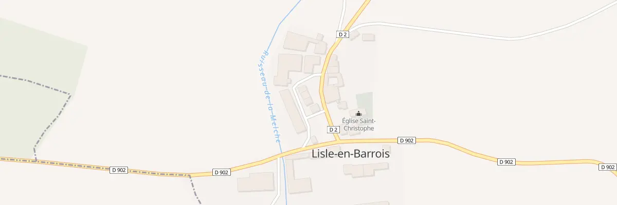 Plan du 3 Rue Principale à Lisle-en-Barrois