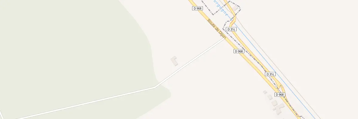 Plan du 2 Rte de Dijon à Thorey-en-Plaine