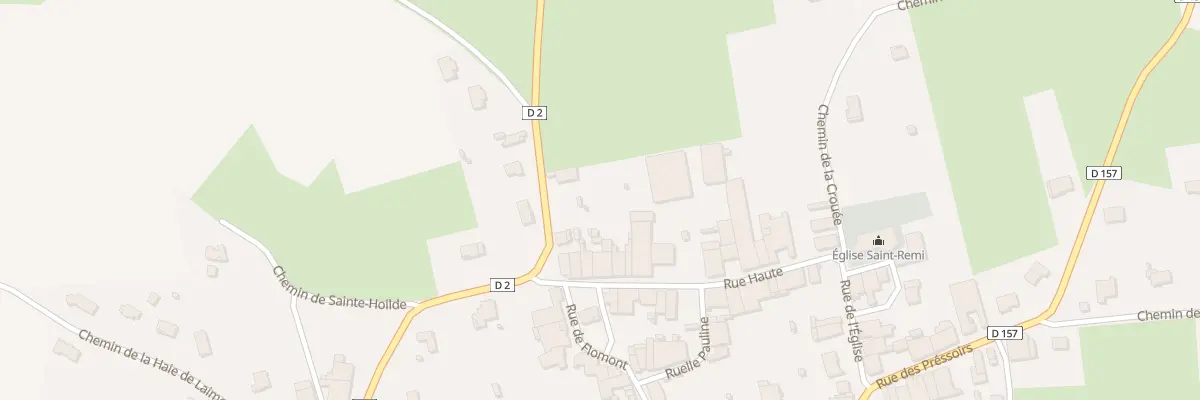 Plan du 22 Rue Haute à Chardogne