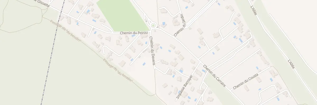 Plan du 5297 Le Devens à Maubec