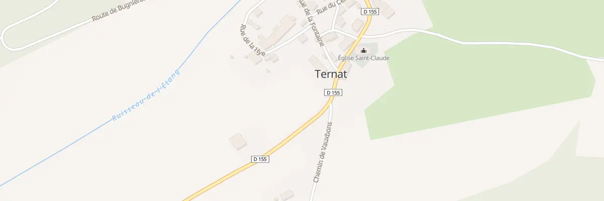 Plan du 1 Rue de la Fontaine à Ternat