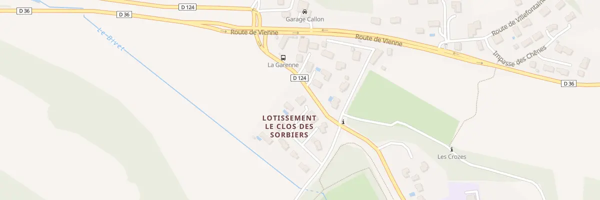 Plan du 96 Imp du Clos des Sorbiers à Bonnefamille
