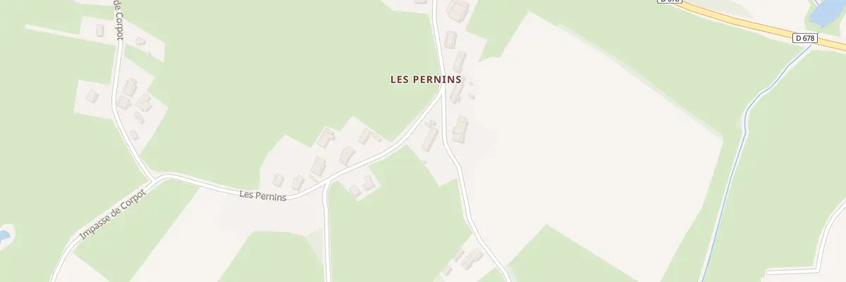 Plan du 16 Les Pernins à Thurey