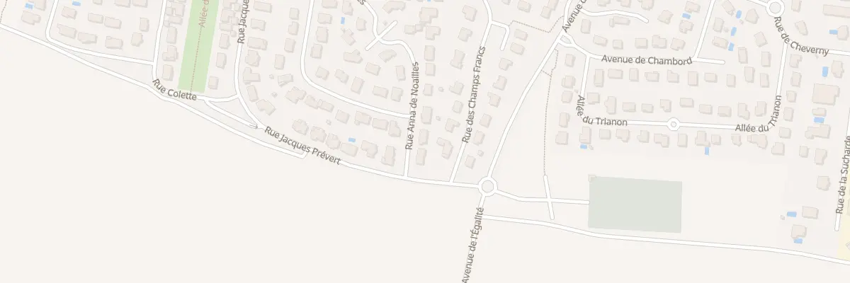 Plan du 4 Rue Anna de Noailles à Chevigny-Saint-Sauveur