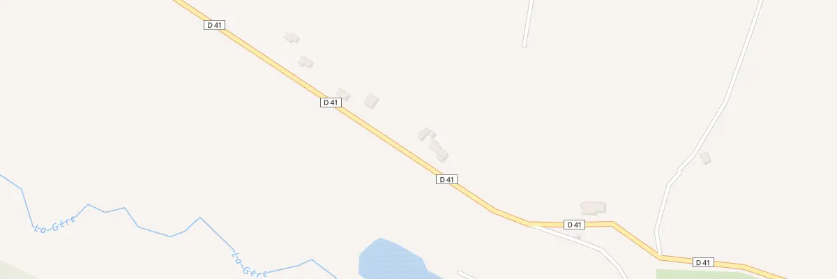 Plan du 2129 Rte de la Côte Saint André à Villeneuve-de-Marc