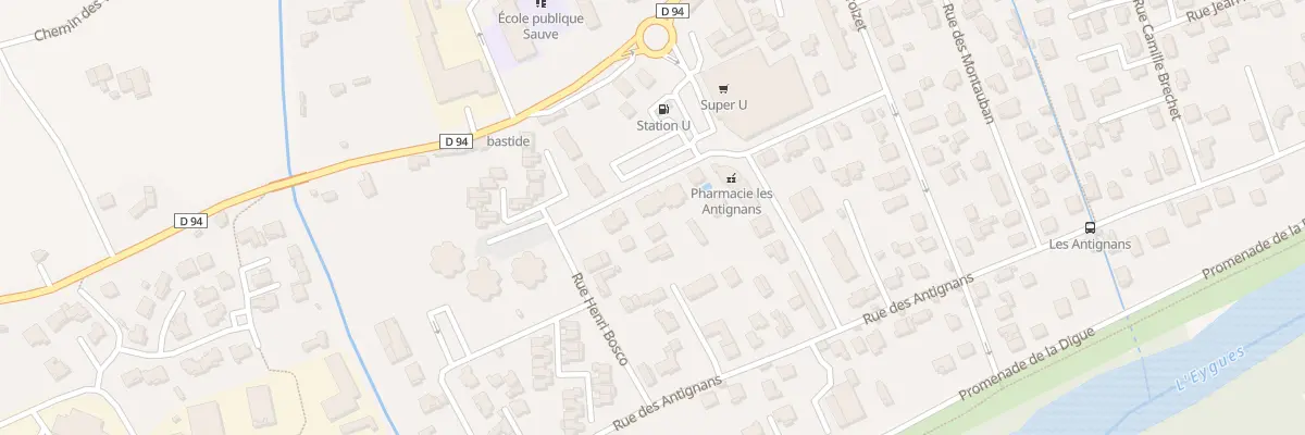 Plan du 23 Av de Mechernich à Piégros-la-Clastre