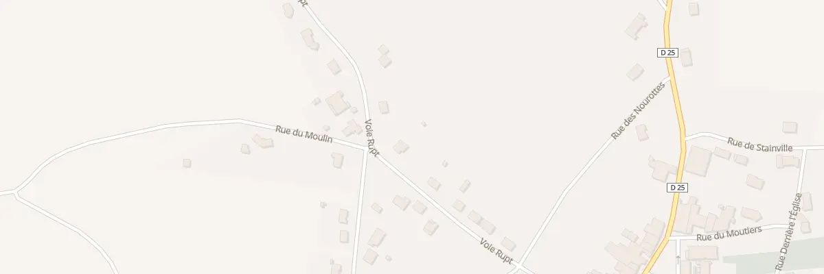 Plan du 14 Voie de Rupt à Aulnois-en-Perthois