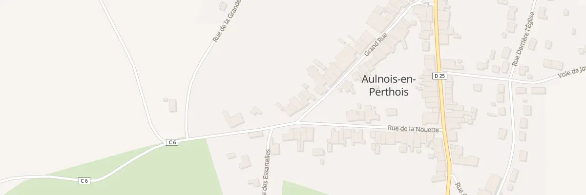 Plan du 40 Gr Grande Rue à Aulnois-en-Perthois