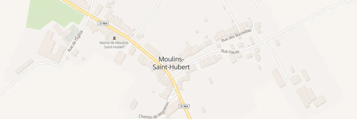 Plan du 3 Rue Haute à Moulins-Saint-Hubert