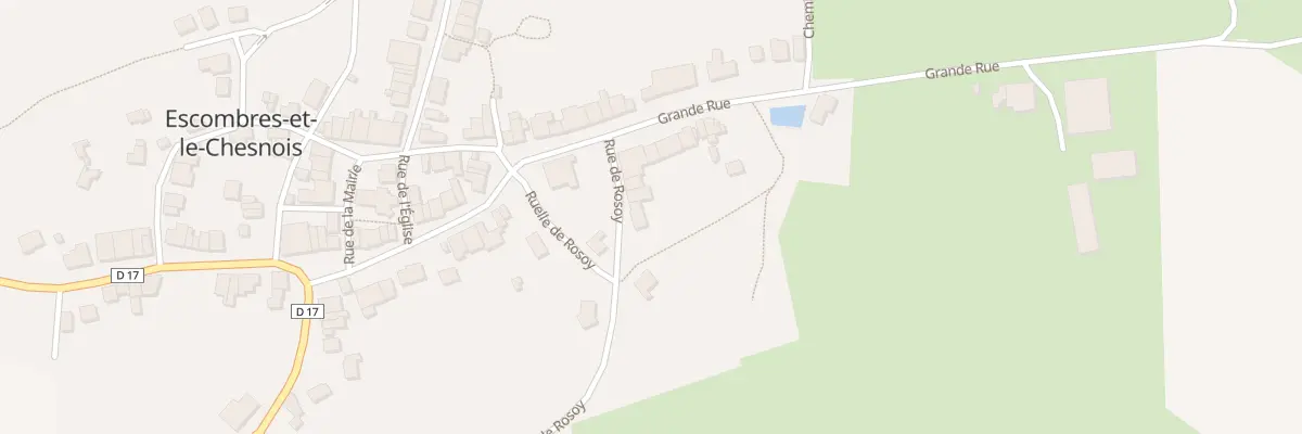 Plan du 5081 Le Village à Escombres-et-le-Chesnois