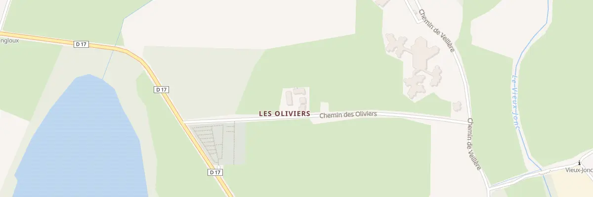 Plan du 296 Che des Oliviers à Saint-Paul-de-Varax