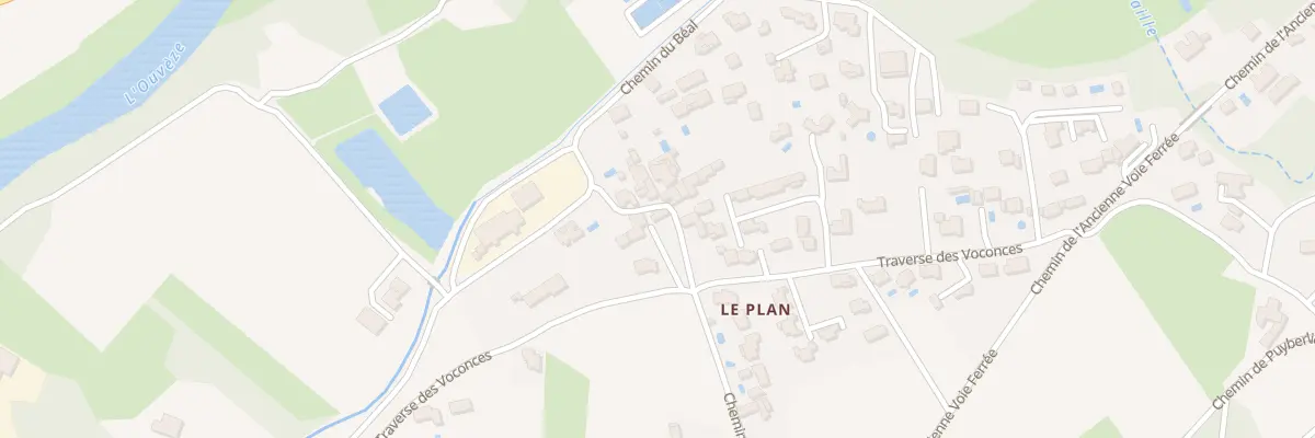 Plan du 5231 Le Plan Nord à Entrechaux