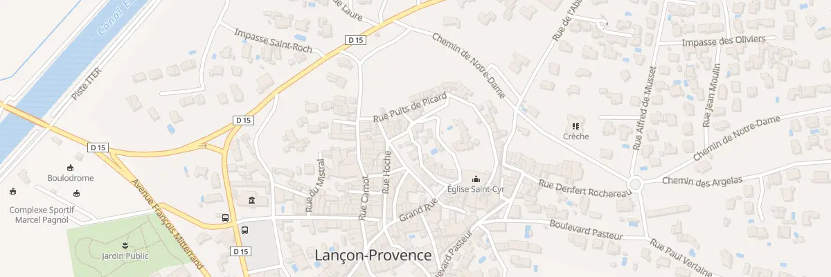 Plan du 11 Rue de la Tour à Lançon-Provence