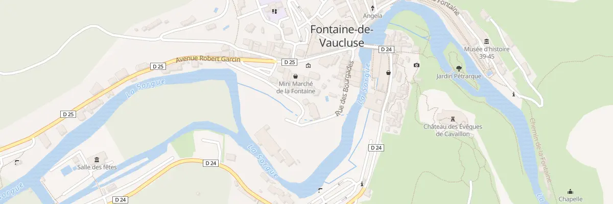 Plan du 5050 Le Village à Fontaine-de-Vaucluse