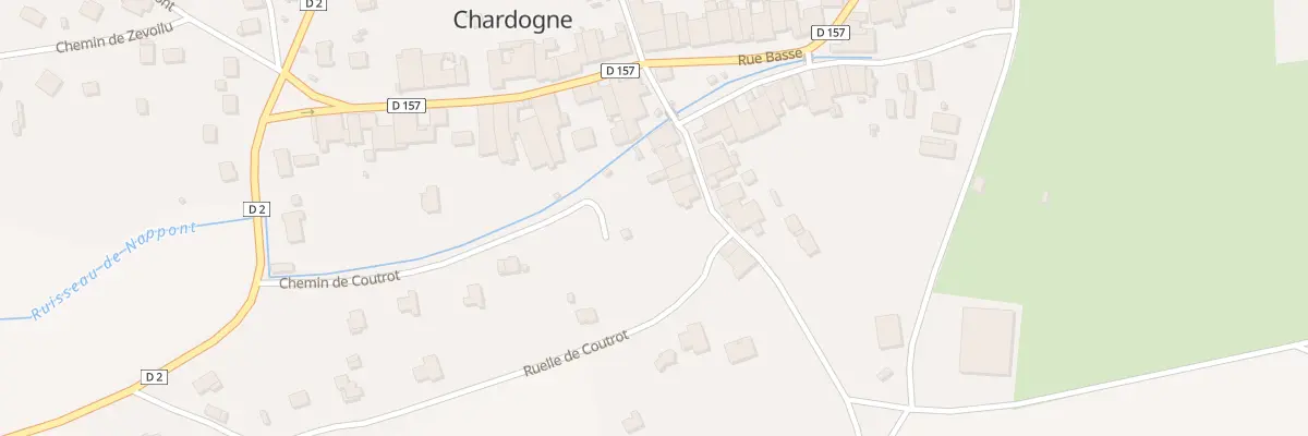 Plan du 10 Rue de Chevreuil à Chardogne