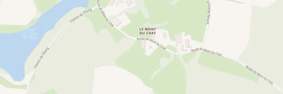 Plan du 502 Rte du Mont du Chat à La Chapelle-Thècle